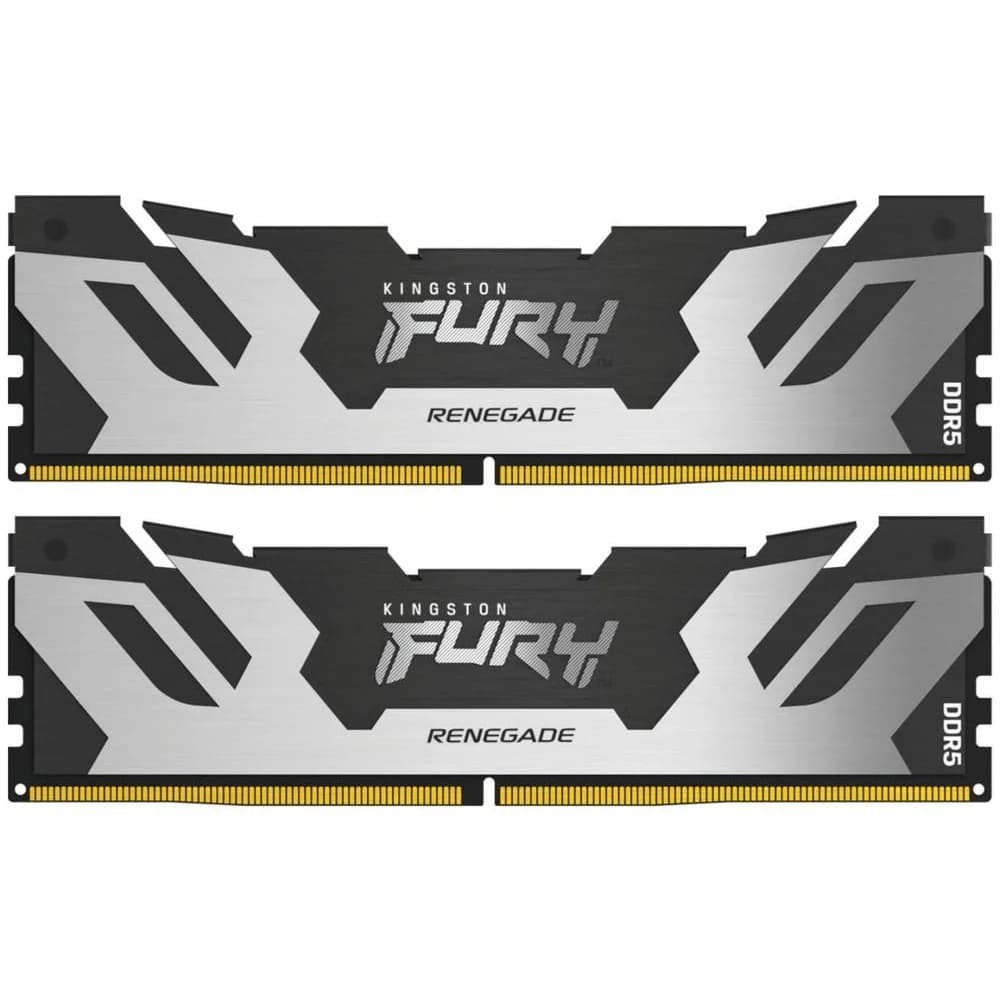 DIMM DDR5 32 GB kit 6400MHz Kingston Fury Renegade, KF564C32RSK2-32, (2x16), CL32, black-silver