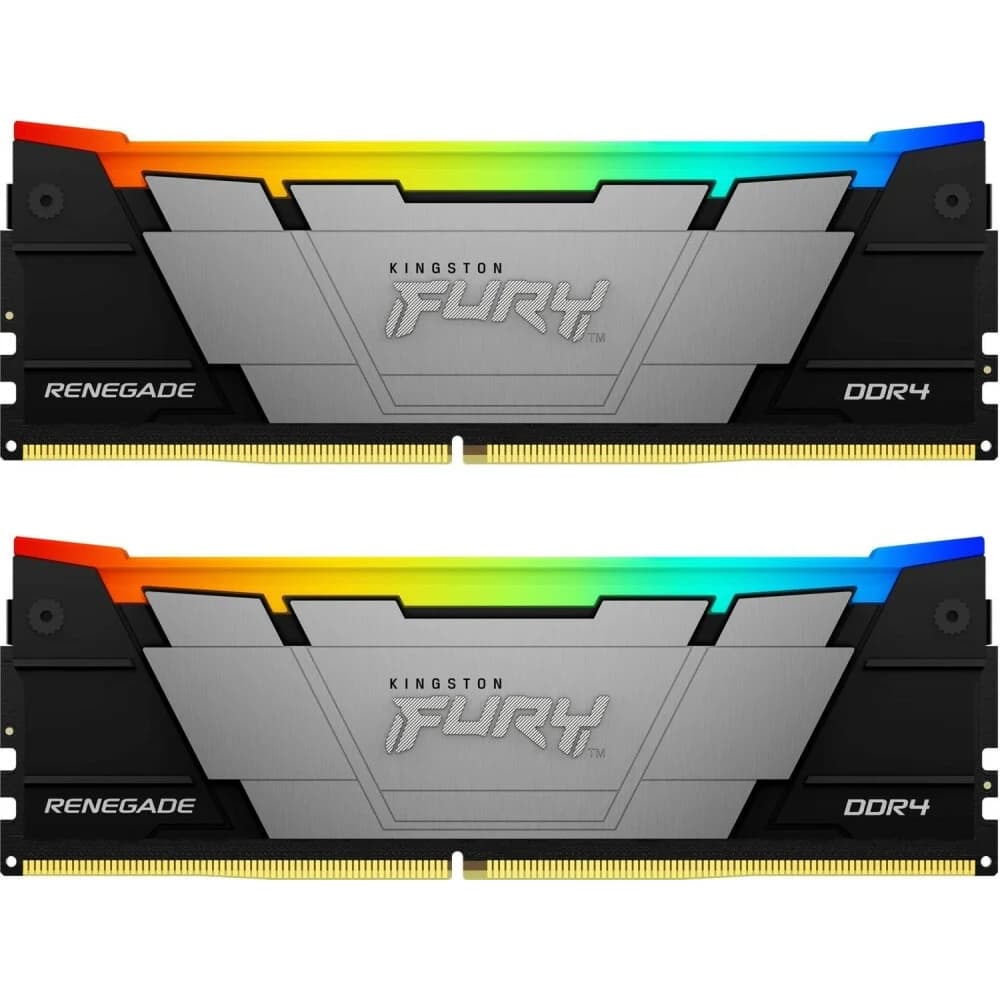 Память оперативная/ Kingston 16GB 4600MHz DDR4 CL19 DIMM (Kit of 2) FURY Renegade RGB