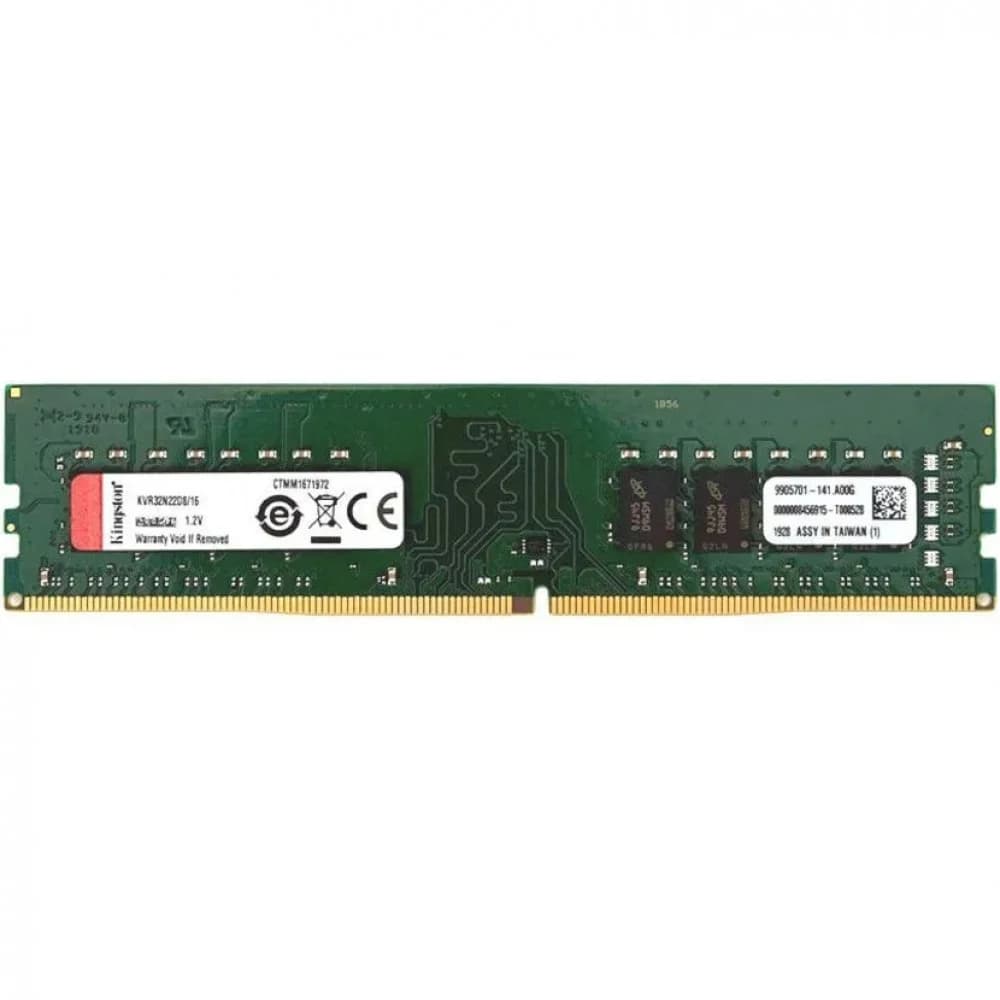 Память DDR4 32Gb 3200MHz Kingston KVR32N22D8/32 VALUERAM RTL PC4-25600 CL22 DIMM 288-pin 1.2В dual rank Ret