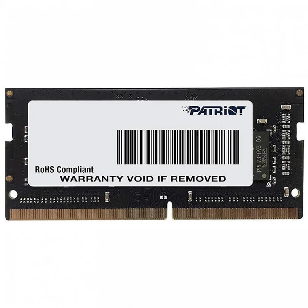 Оперативная память SODIMM DDR4 PC-21300 (2666 MHz) 16Gb PATRIOT (память для ноутбуков) <2Gx8, 1.2V>