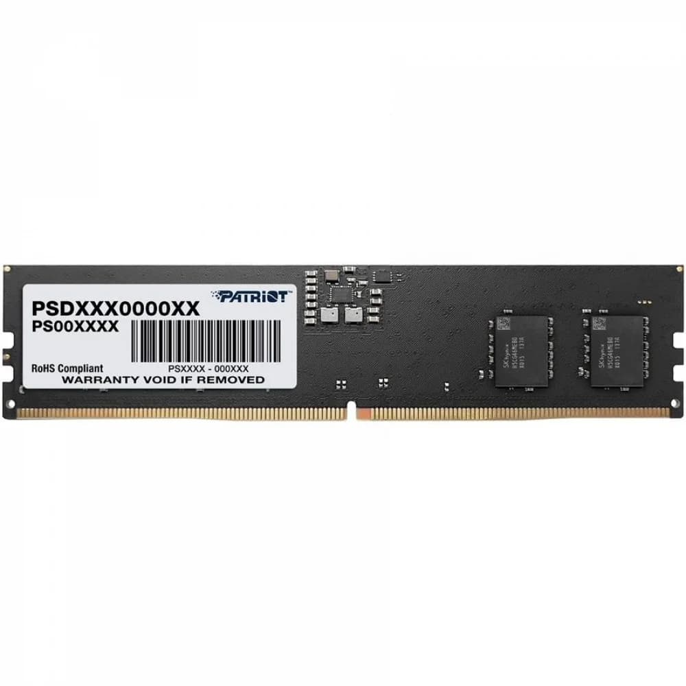 Память DDR5 16GB 5600MHz Patriot PSD516G560081 Signature RTL PC5-44800 CL46 DIMM 288-pin 1.1В single rank Ret