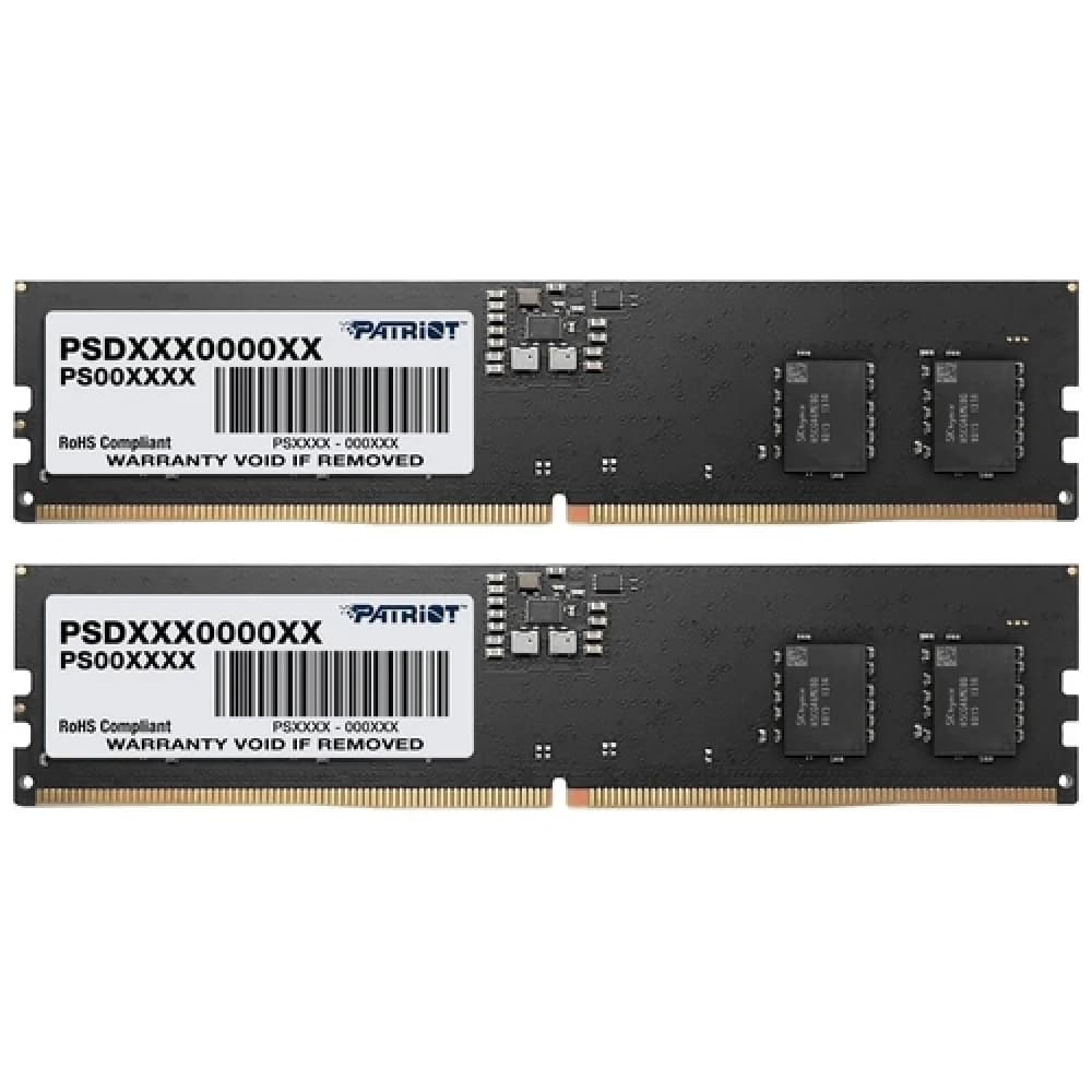 Память DDR5 2x8Gb 4800MHz Patriot PSD516G4800K Signature RTL PC5-38400 CL40 DIMM ECC 288-pin 1.1В