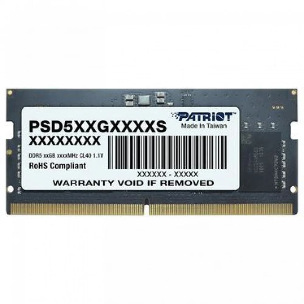SO-DIMM DDR 5 DIMM 8Gb 5600Mhz, PATRIOT Signature Line (PSD58G560041S) (retail)