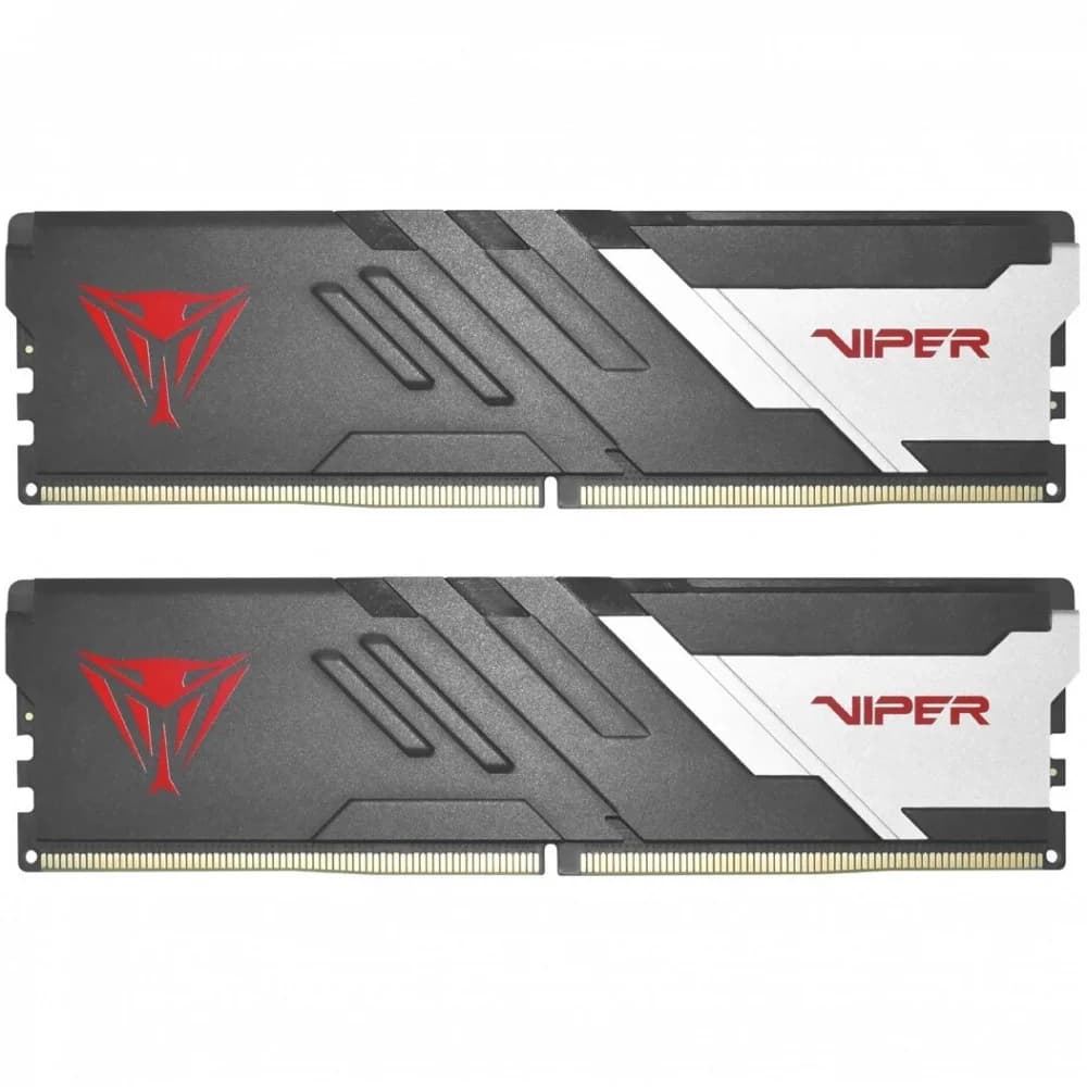 Модуль памяти Patriot Viper VENOM, PVV564G520C40K, DDR5, DIMM. 64Gb, KIT, 2x32Gb, 5200Mhz, CL40
