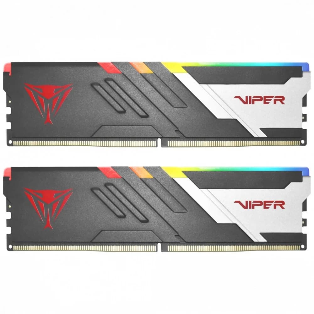 Память DDR5 2x16Gb 5600MHz Patriot PVVR532G560C36K Viper Venom RGB RTL Gaming PC5-44800 CL36 DIMM 288-pin 1.25В с радиатором Ret