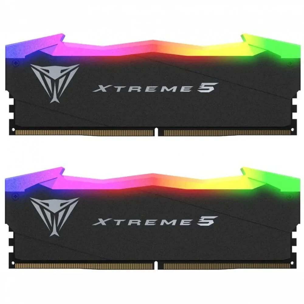 DDR 5 DIMM 48Gb (24Gbx2) 7600Mhz, PATRIOT Viper XTREME RGB (PVXR548G76C36K) (retail)
