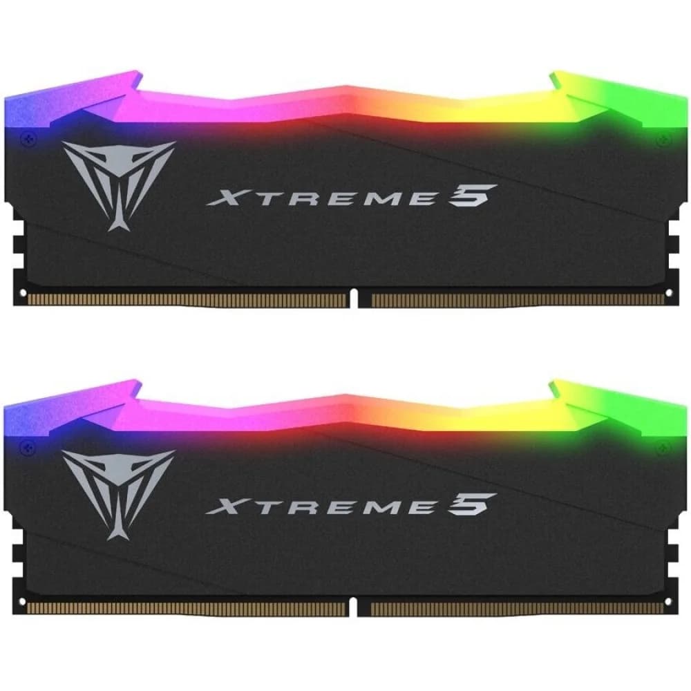 Модуль памяти Patriot Viper Xtreme 5 RGB PVXR532G76C36K, DDR5, 32GB DIMM KIT (2x16), 7600Mhz, CL38