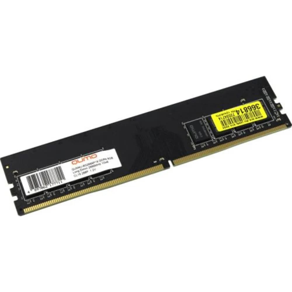 QUMO DDR4 DIMM 8GB QUM4U-8G2666P19 {PC4-21300, 2666MHz}