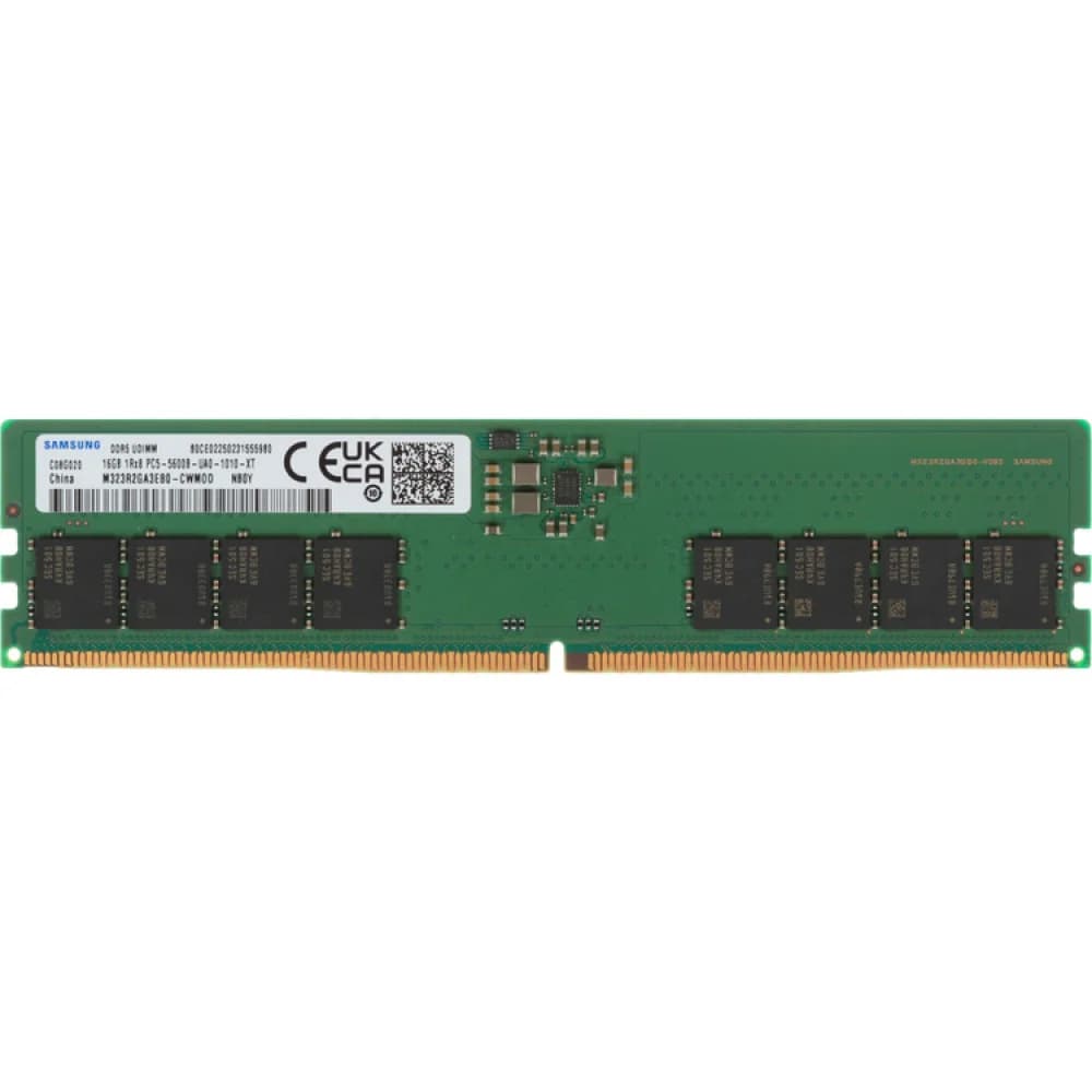 Память оперативная/ Samsung DDR5 16GB DIMM 5600 1Rx8, 1.1V