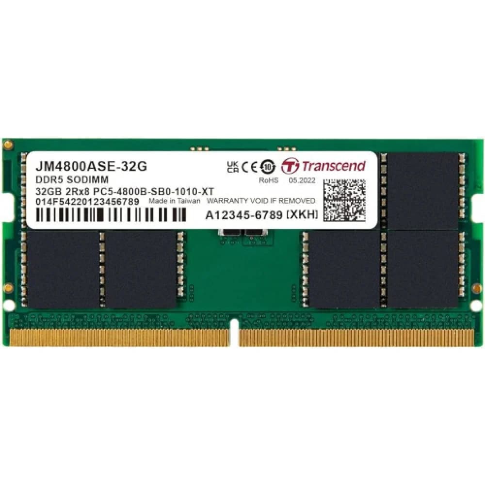 Модули памяти Transcend DDR5 JetRam нового поколения, соответствующие международным стандартам JEDEC, производятся с использованием фирменных чипов DRAM настоящего класса ETT, прошедших строгий проц