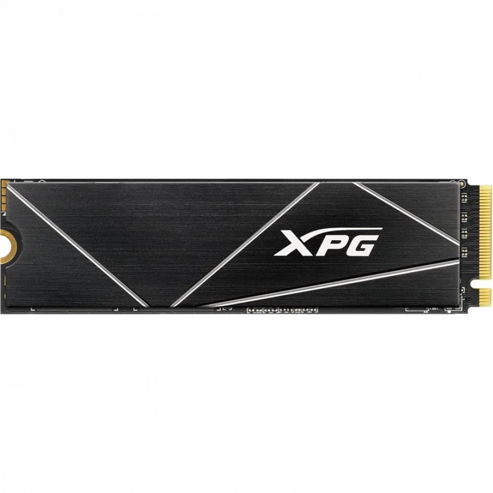 Твердотельный накопитель/ ADATA SSD GAMMIX S70 BLADE, 1024GB, M.2(22x80mm), NVMe, PCIe 4.0 x4, 3D TLC, R/W 7400/5500MB/s, IOPs 350 000/720 000, DRAM buffer 1024MB, TBW 740, DWPD 0.4, with Heat Sprea