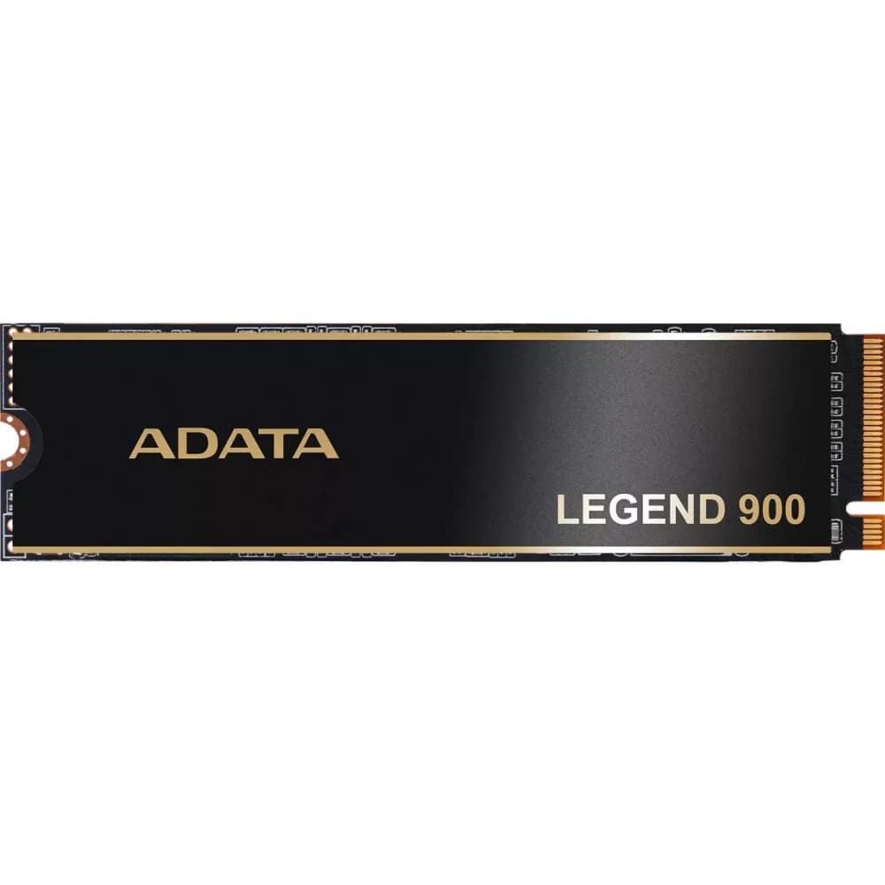 Твердотельный накопитель/ ADATA SSD LEGEND 900, 1024GB, M.2(22x80mm), NVMe 1.4, PCIe 4.0 x4, 3D NAND, R/W 7000/4700MB/s, IOPs н.д./н.д., TBW 260, DWPD 0.14, with Heat Sink