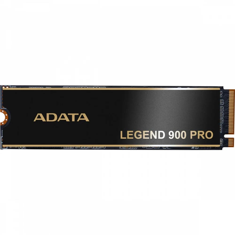 Твердотельный накопитель/ ADATA SSD LEGEND 900 PRO, 4000GB, M.2(22x80mm), NVMe 1.4, PCIe 4.0 x4, 3D NAND, R/W 7400/6500MB/s, IOPs н.д./н.д., TBW 2400, DWPD 0.3 (5 лет)