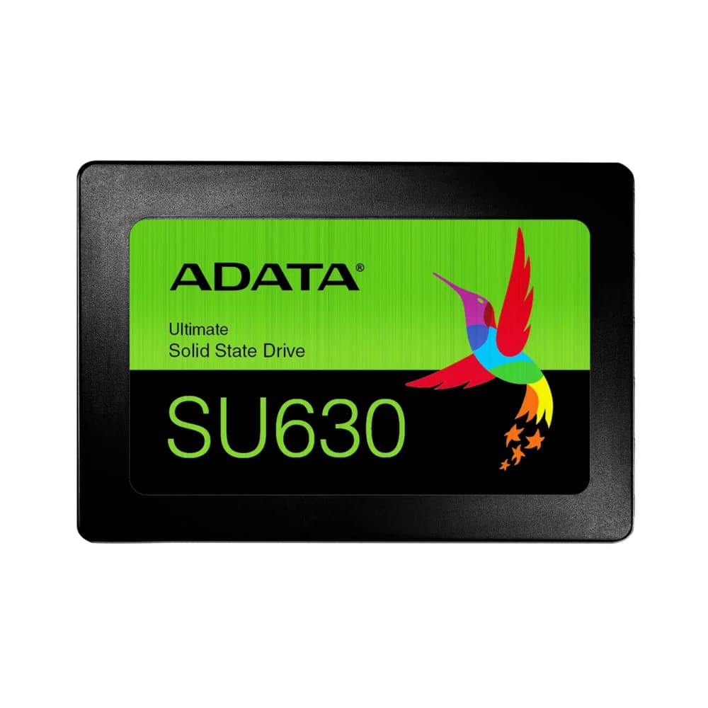 2.5" 1.92TB ADATA SU630SS Client SSD ASU630SS-1T92Q-R SATA 6Gb/s, 520/450, IOPS 40/65K, MTBF 1.5M, 3D QLC, 400TBW, RTL (773551)