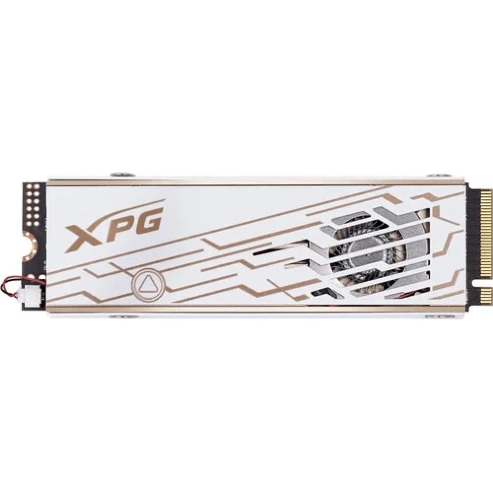 Твердотельный накопитель/ ADATA SSD XPG MARS 980 PRO, 1000GB, M.2(22x80mm), NVMe, PCIe 5.0 x4, 3D NAND, R/W 14000/10000MB/s, IOPs 1 600 000/1 650 000, TBW 740, DWPD 0.4, with Heat Sink (5 лет)