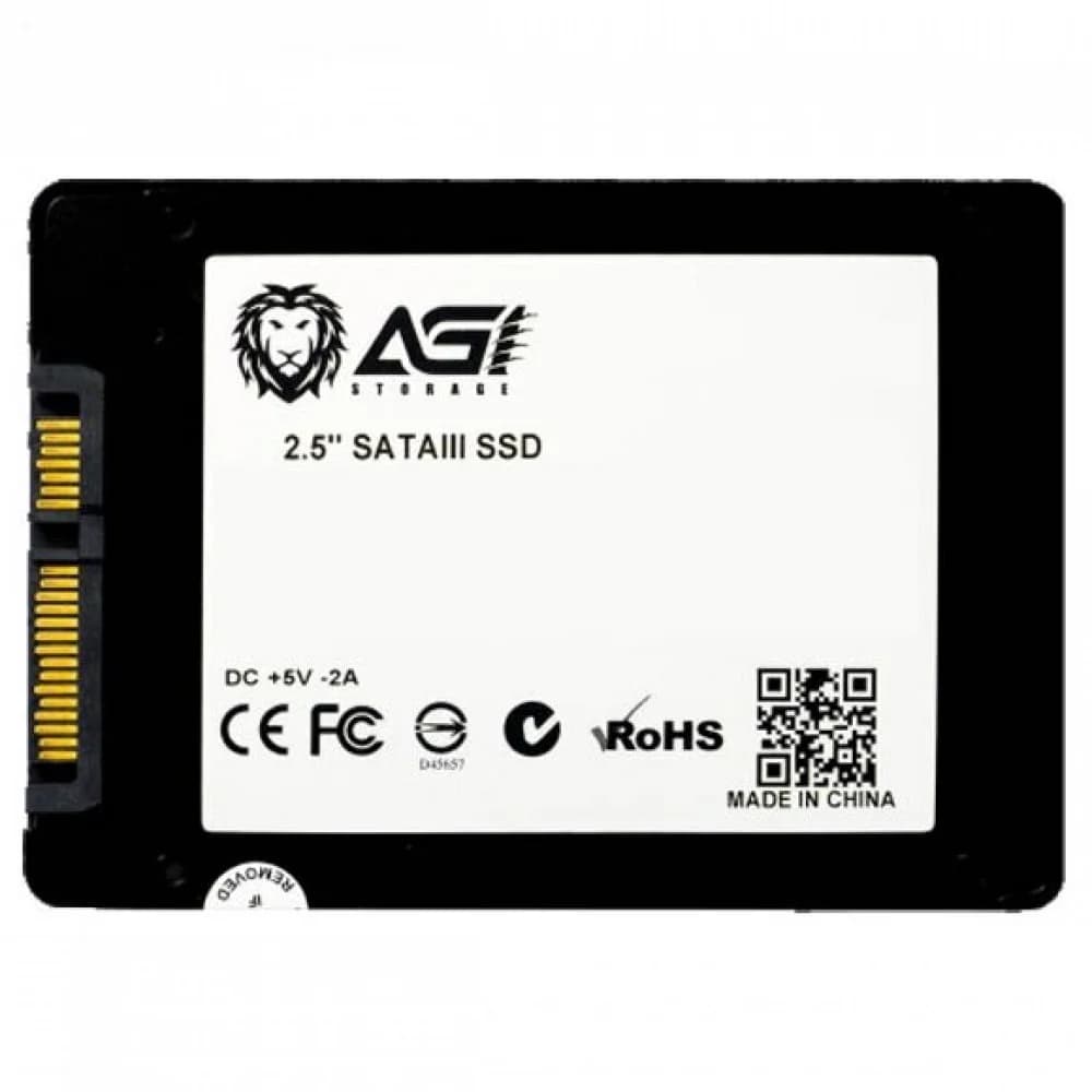 Накопитель твердотельный AGI AGI1K0GIMAI238 SSD, 2.5 QLC, 1000GB