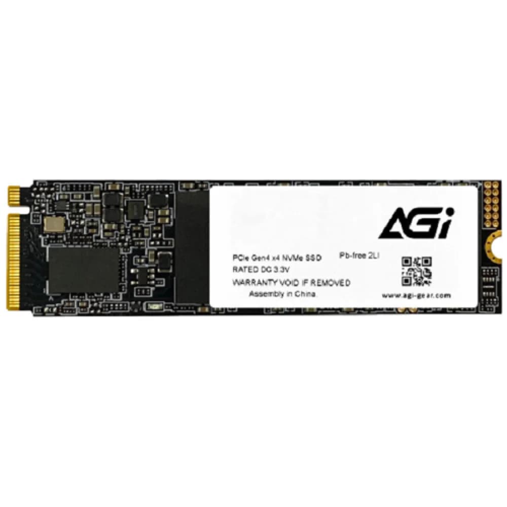 Накопитель SSD AGi PCI-E 4.0 x4 1TB AGI1T0G43AI818 M.2 2280