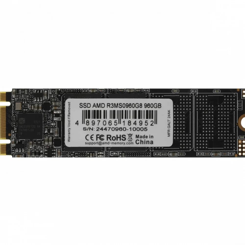 Накопитель SSD AMD SATA 960GB R3MS0960G8 Radeon mSATA