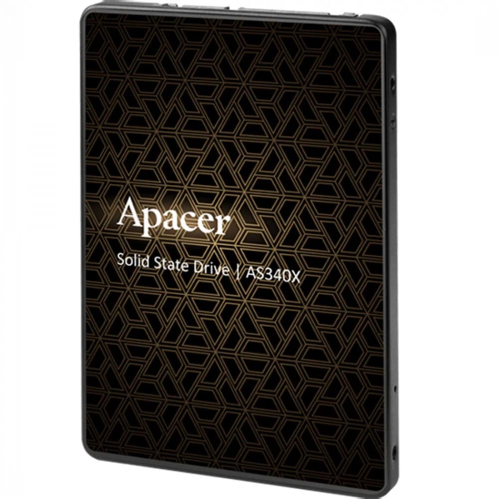 2.5" 480GB Apacer AS340X Client SSD AP480GAS340XC-1 SATA 6Gb/s, 550/520, IOPS 87/80K, MTBF 1.5M, 3D TLC, 280TBW, 0,53DWPD, RTL (918918)