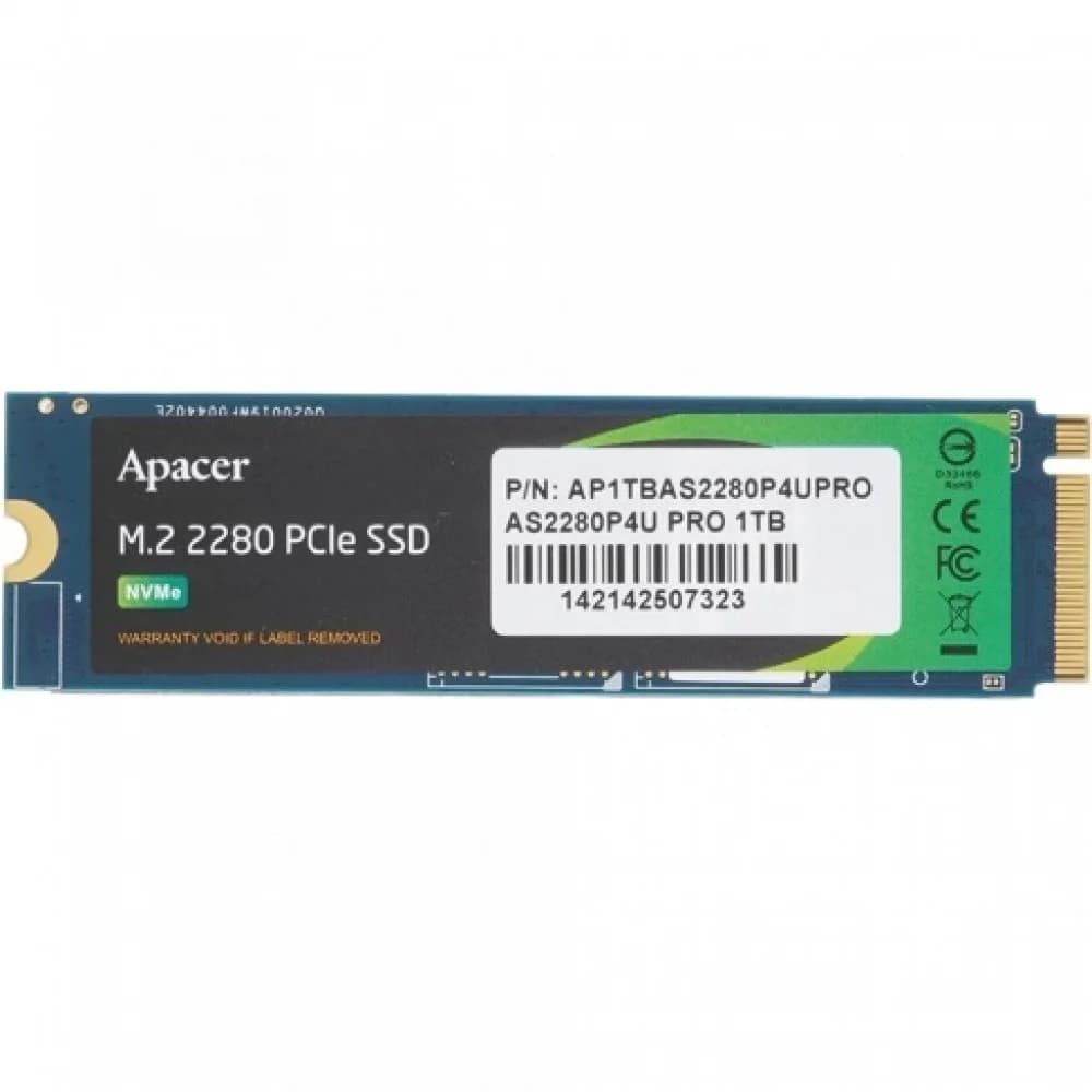 SSD M.2 PCIe 1 TB Apacer AS2280P4U PRO, AP1TBAS2280P4UPRO-1, PCIe 3.0 x4