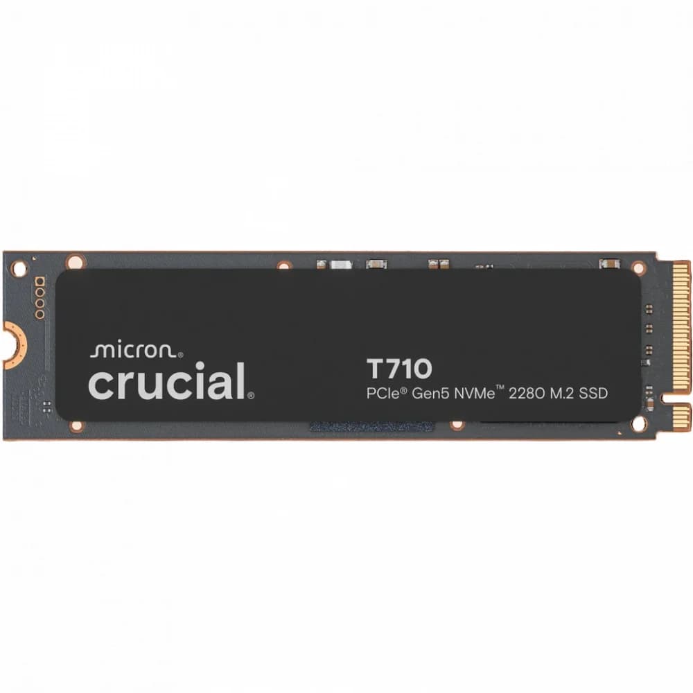 Твердотельный накопитель SSD Crucial T710 1TB PCIe Gen5 NVMe 2280 M.2 SSD CT1000T710SSD8
