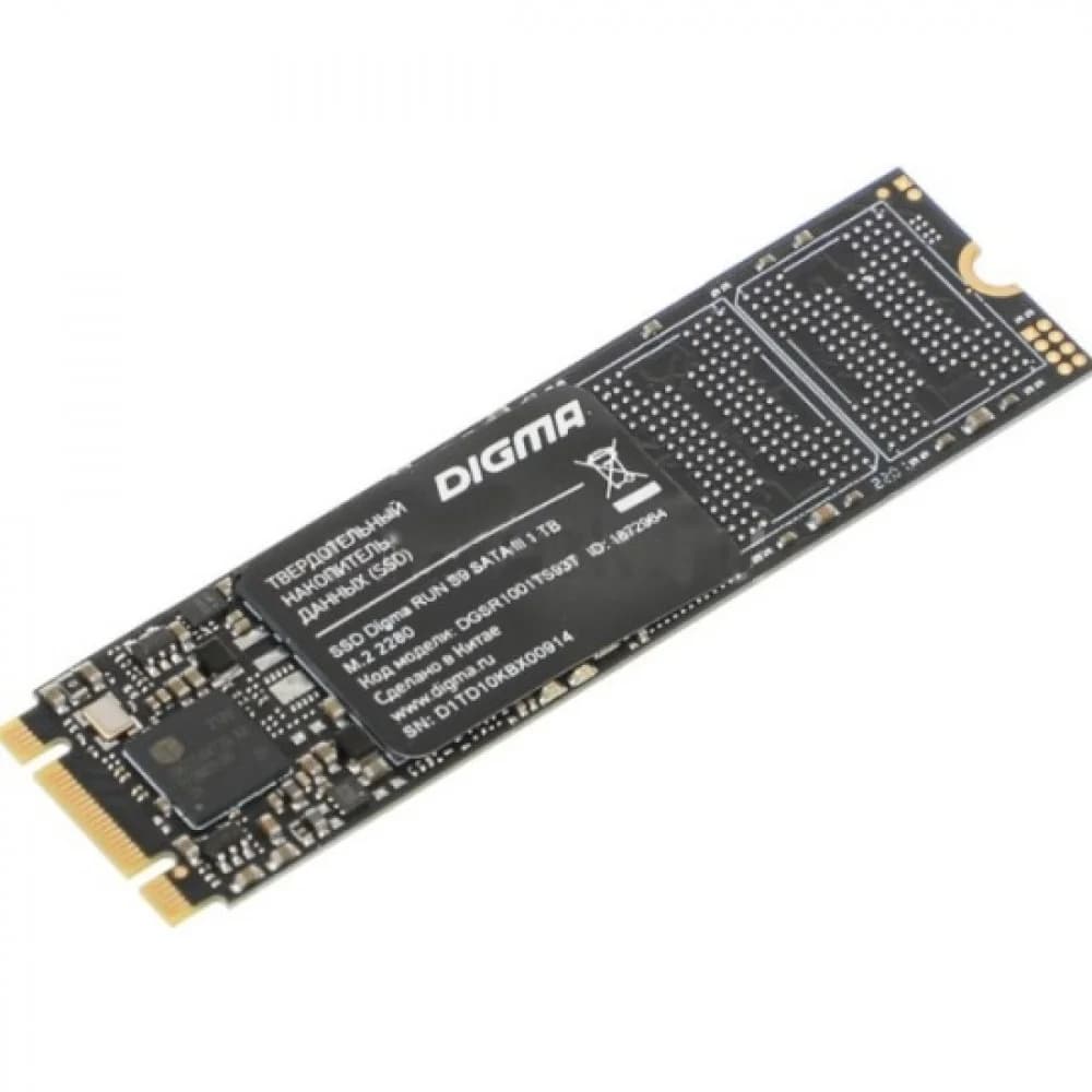 Накопитель SSD Digma SATA III 1Tb DGSR1001TS93T Run S9 M.2 2280