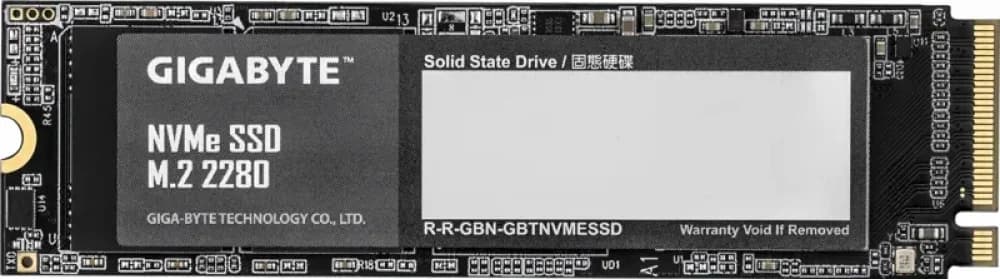 Твердотельный накопитель SSD Gigabyte M.2 2280 512GB PCI-Express 3.0 x4, NVMe 1.3