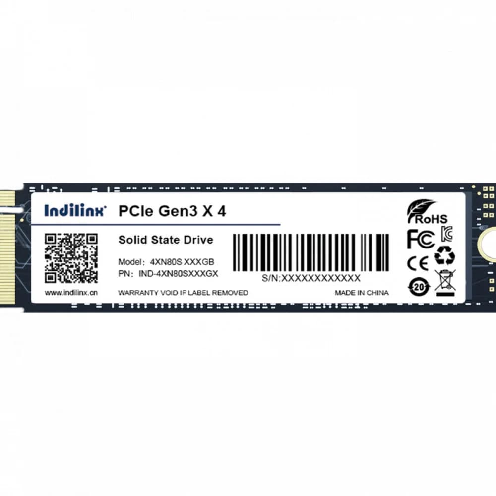 SSD жесткий диск M.2 2280 NVME 1TB IND-4XN80S001TX INDILINX