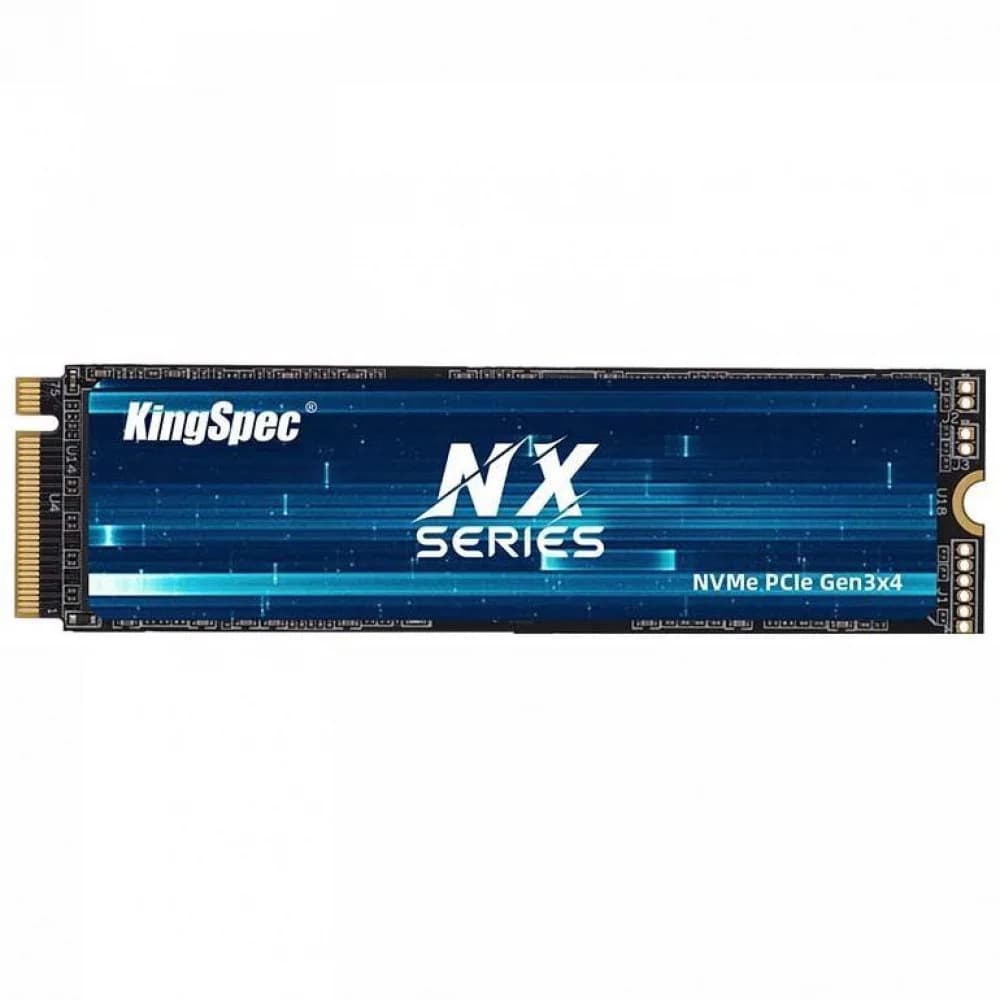 Kingspec SSD NX-2048 2280, 2048GB, M.2(22x80mm), NVMe, PCIe 3.0 x4, 3D TLC, R/W 3500/3200MB/s, IOPs 380 000/320 000, TBW 2000, DWPD 0.89 (3 года)