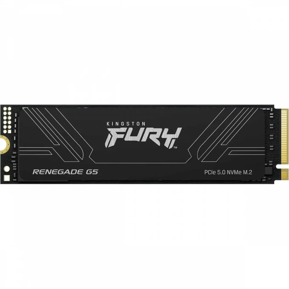 Твердотельный накопитель/ Kingston SSD Fury Renegade, 1024GB, M.2(22x80mm), NVMe, PCIe 5.0 x4, 3D TLC, R/W 14000/11000MB/s, IOPs 2 200 000/2 150 000, TBW 1000, DWPD 0.5 (12 мес)