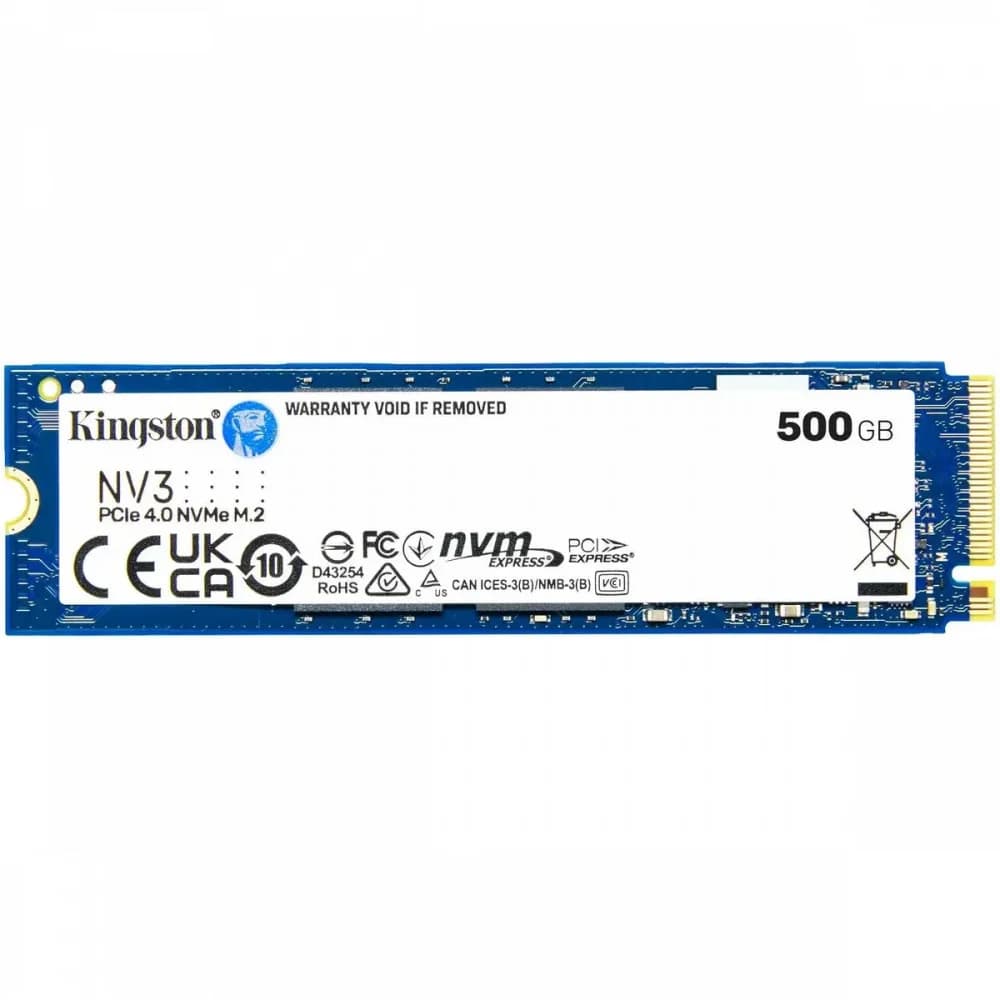 SSD M.2 PCIe 500 GB Kingston SNV3S, SNV3S/500G, PCIe 4.0 NVMe