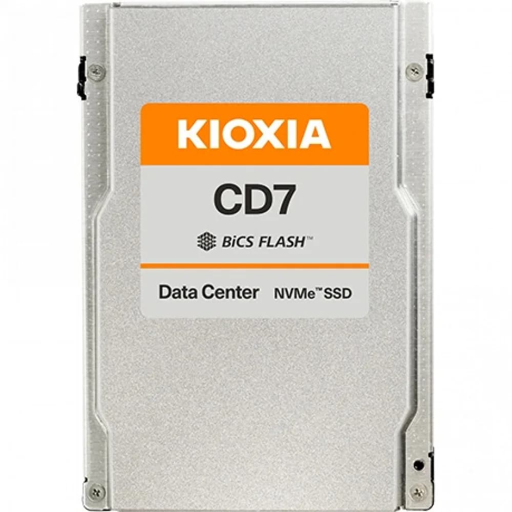 Твердотельный накопитель SSD KIOXIA (Toshiba) 2.5" 3.2TB CD7-V KCD71VUG3T20 PCIe Gen4x4 with NVMe 1.4, Bulk