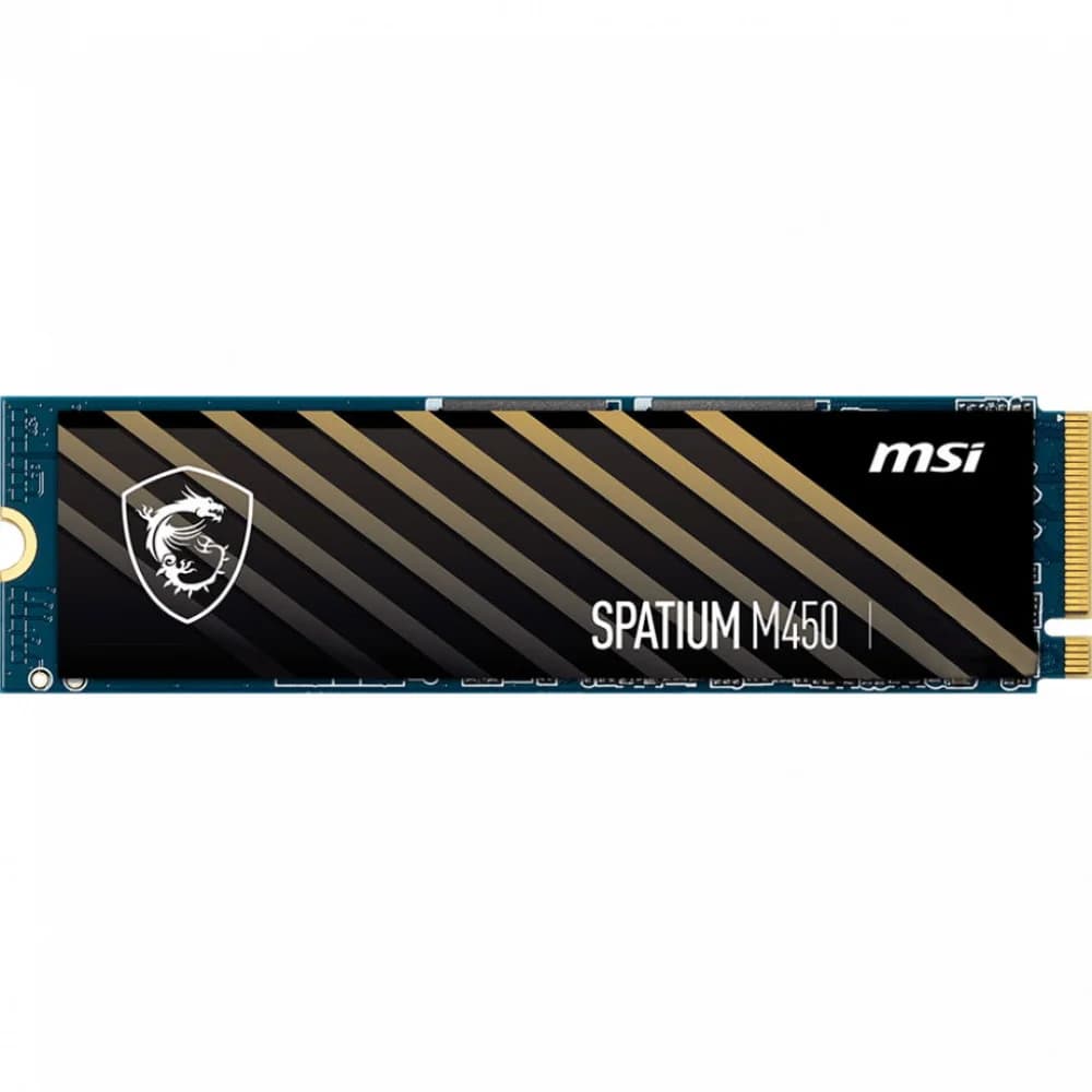 SSD 500GB MSI Spatium M450, M.2, read 3600 MB/s, write 2300 MB/s, PCIe 4.0, TLC