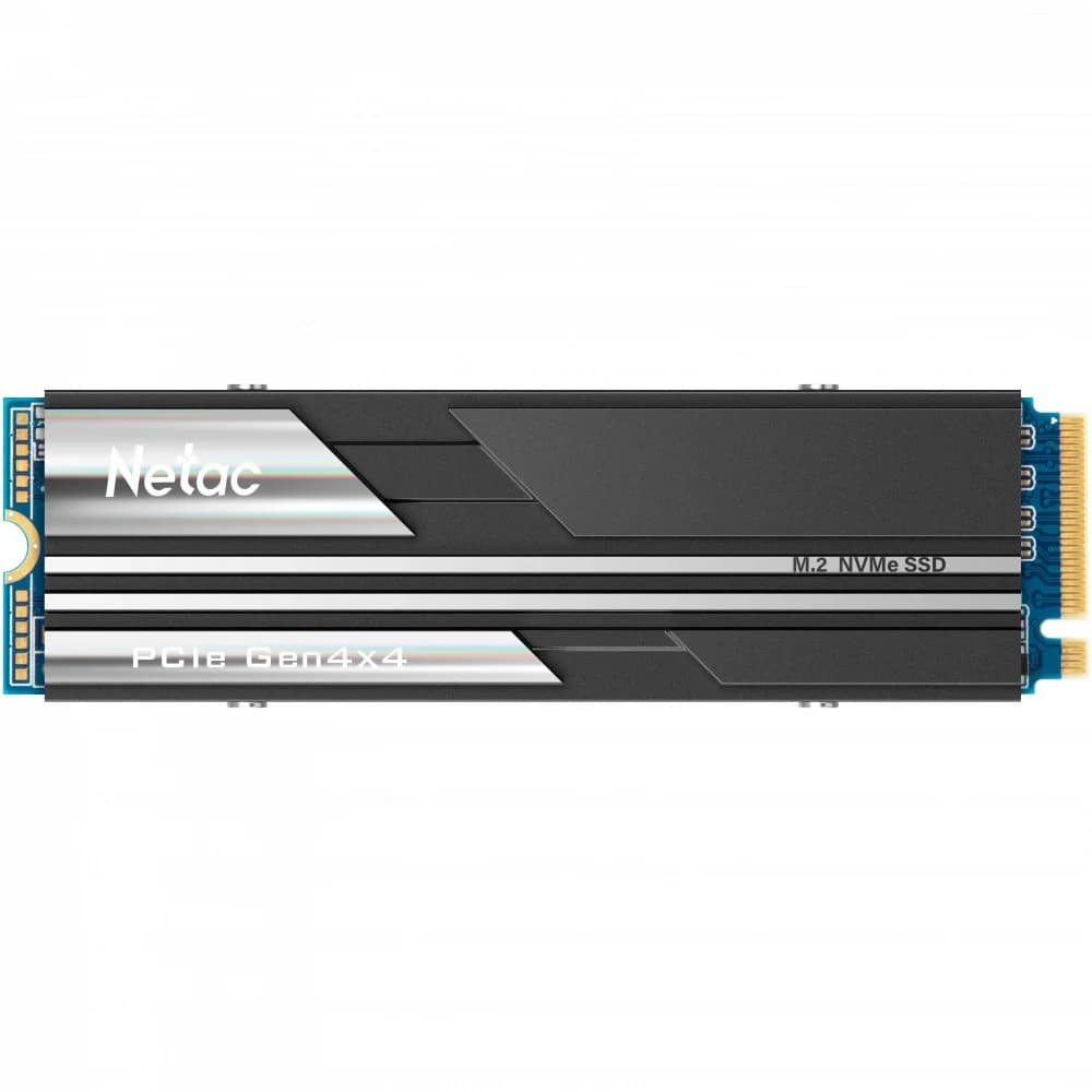 Твердотельный накопитель SSD 1Tb, M.2 2280, Netac NV5000, NVMe, PCIe 4x4, 5000R/4400W, heat sink