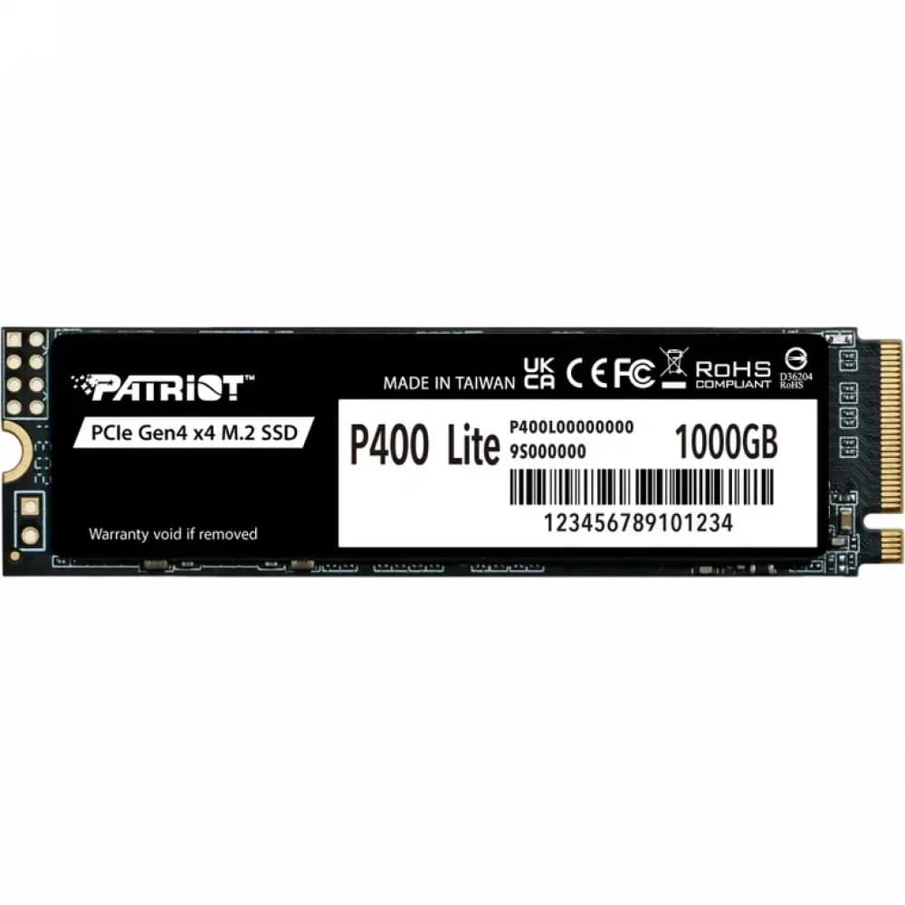 Накопитель SSD M.2 PCIE 1TB 2280 NVMe P400LP1KGM28H PATRIOT