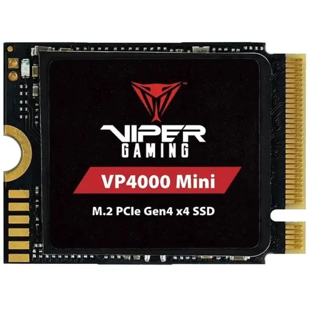 SSD PATRIOT VIPER VP4000 1Тб 3D NAND TLC Скорость записи 3500 Мб/сек. Скорость чтения 5000 Мб/сек. M.2 TBW 250 Тб VP4000M1TBM23