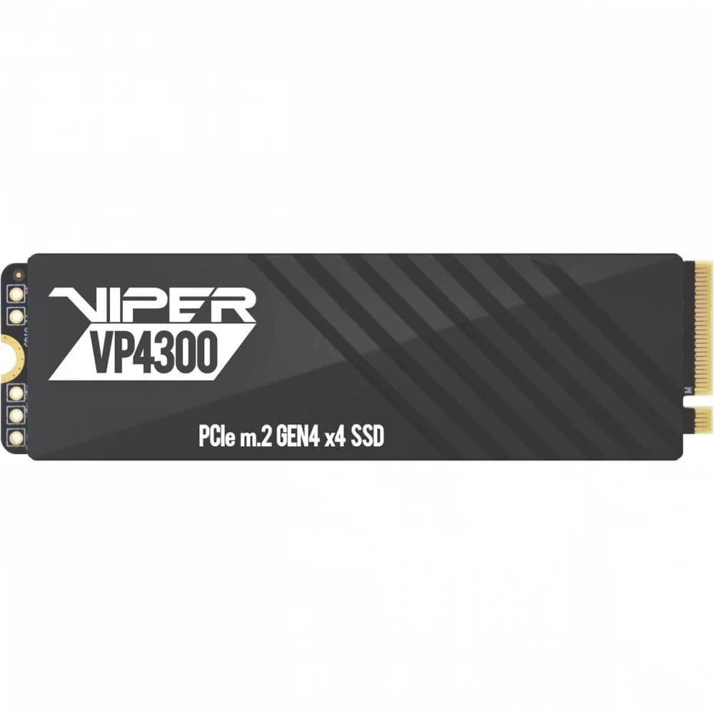 SSD M.2 Viper 2.0Tb VP4300 Series (PCI-E 4.0 x4, up to 7400/6800MBs, 3D TLC, Innogrit IG5236, TBW 2000Tb, 22х80mm, aluminium&graphene heatsink)