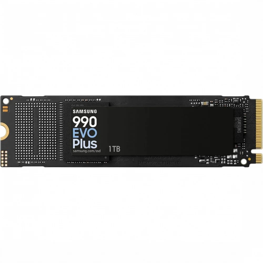 Твердотельный накопитель SSD Samsung M.2 2280 1 TB 990 EVO PLUS PCIe 4.0×4 / 5.0×2 NVMe