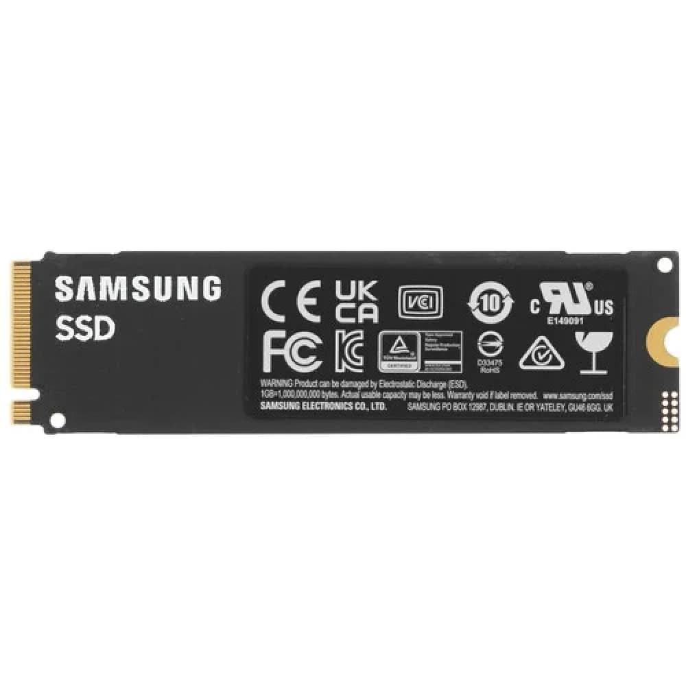 Твердотельный накопитель SSD M.2 Samsung 4.0Tb 990 EVO Plus <MZ-V9S4T0BW> (PCI-E 5x2/4x4, 7200/6300MBs, 3D TLC, NVMe 2.0, 2400TBW, 22х80mm)