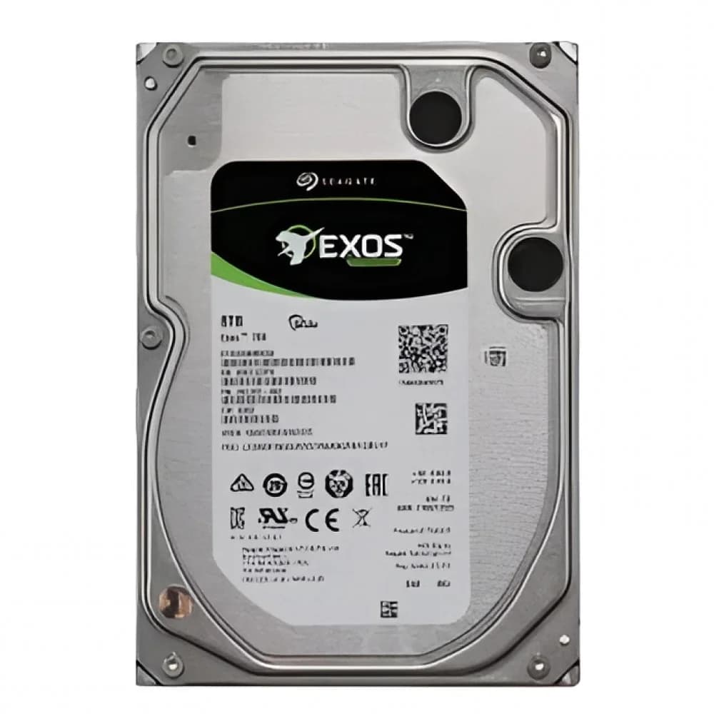 Жесткий диск/ HDD Seagate SAS 8Tb Exos 12Gb/s 7200rpm 256Mb 1 year warranty (replacement ST8000NM018B)