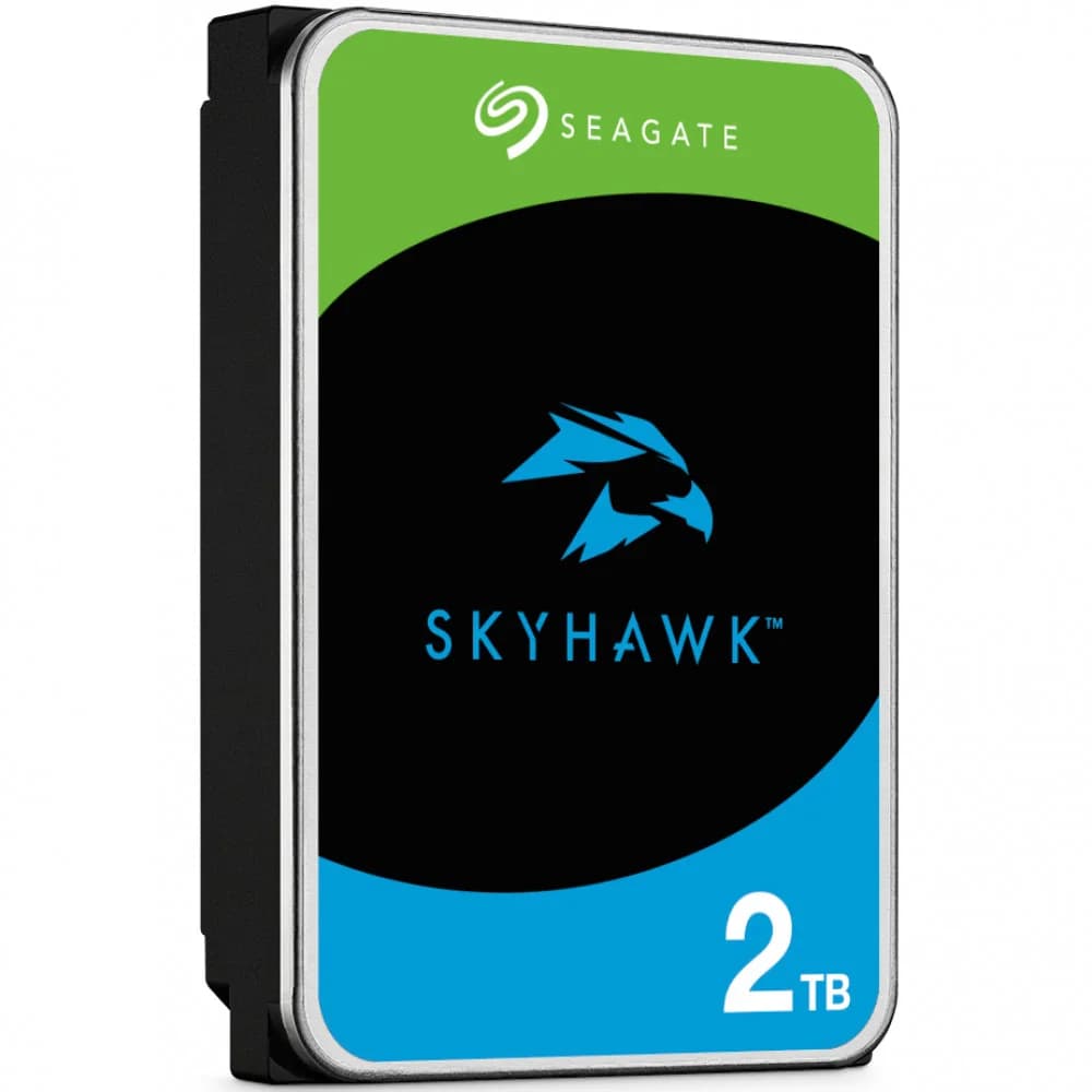 Жесткий диск для видеонаблюдения 2Tb Seagate SkyHawk SATA3 3.5" 256Mb ST2000VX017