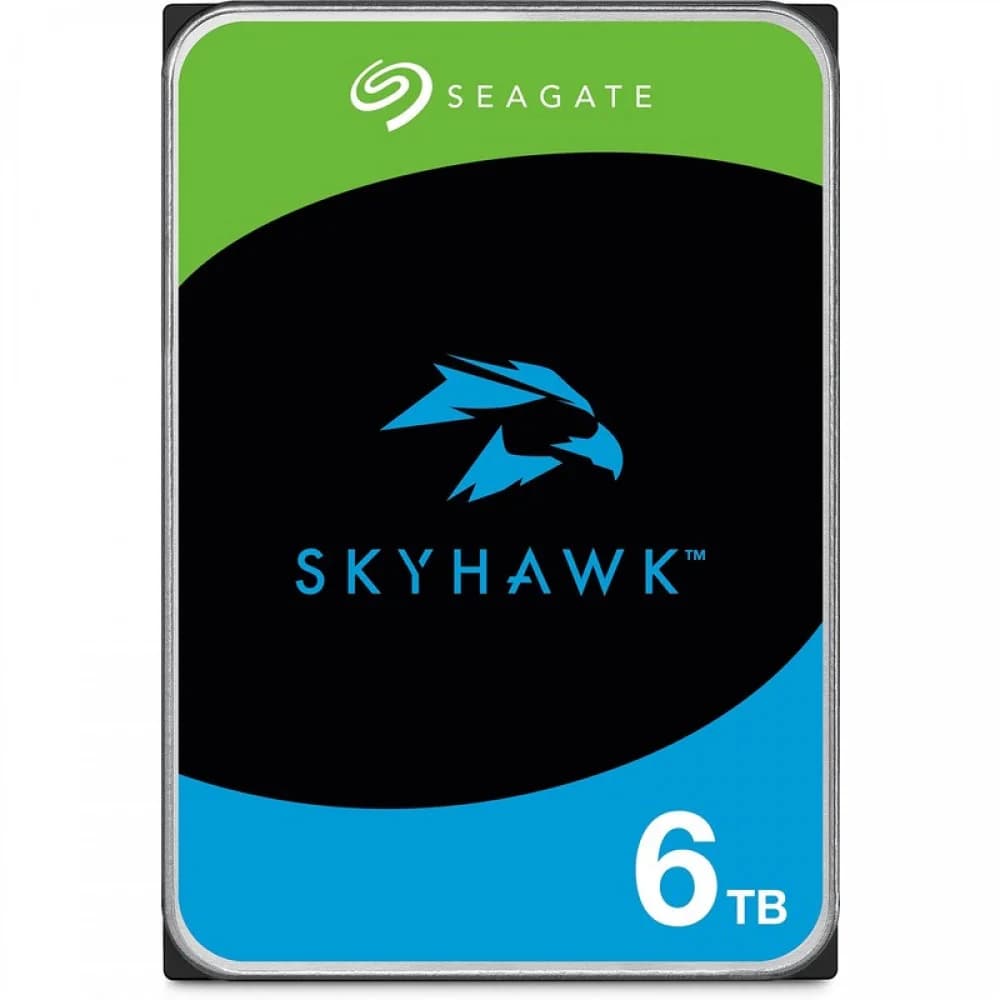 Seagate Диск Жесткий HDD 6TB Seagate SkyHawk ST6000VX008 3.5" SATA// Категория Жесткие диски