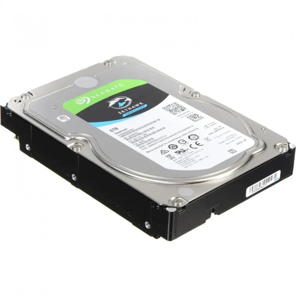 3.5" 6TB Seagate SkyHawk Surveillance HDD ST6000VX009 SATA 6Gb/s, 5400rpm, 256MB, 24x7, Bulk {20} ST6000VX009 (004619)