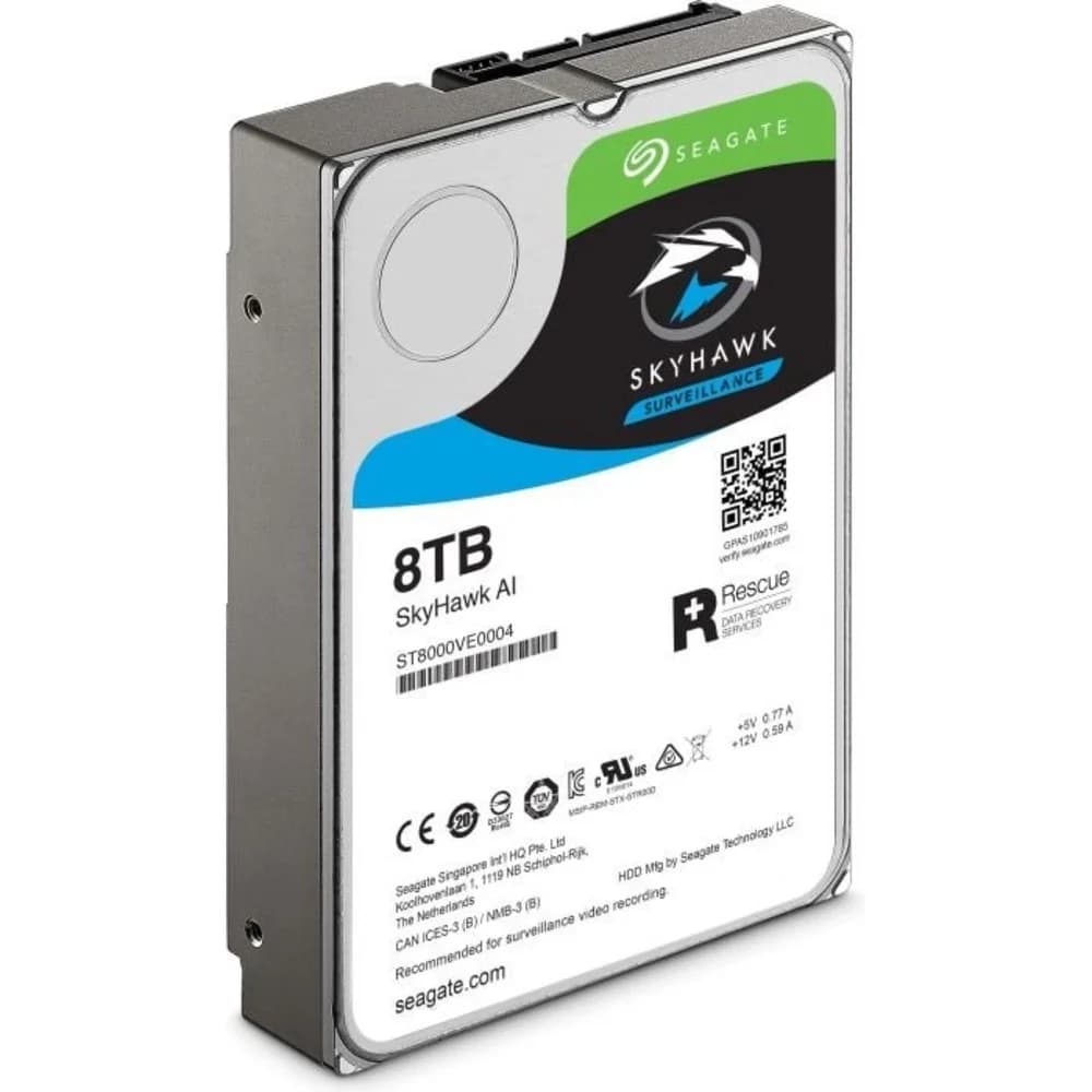 SEAGATE HDD Desktop SkyHawk AI (3.5'/ 8TB/ SATA 6Gb/s / rpm 7200)