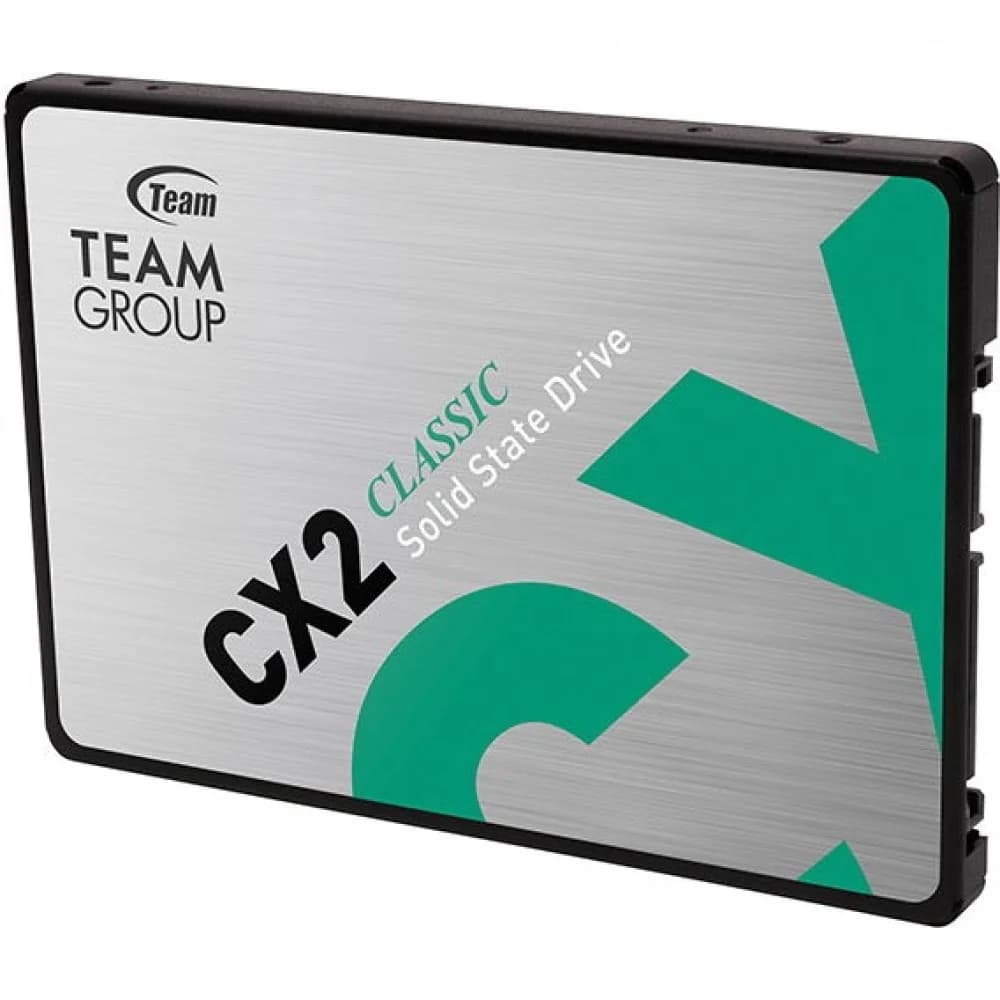 Твердотельный накопитель 256GB SSD TeamGroup CX2 2.5” SATA3 R520Mb/s, W430MB/s T253X6256G0C101