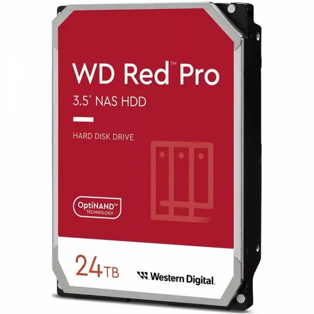 Жесткий диск WD SATA-III 24TB WD240KFGX NAS Red Pro (7200rpm) 512Mb 3.5"