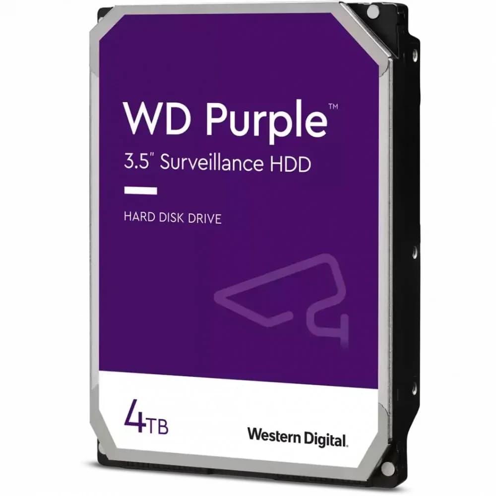 Жесткий диск Western Digital 4TB WD44PURZ Purple Pro Surveillance, Cache 128MB