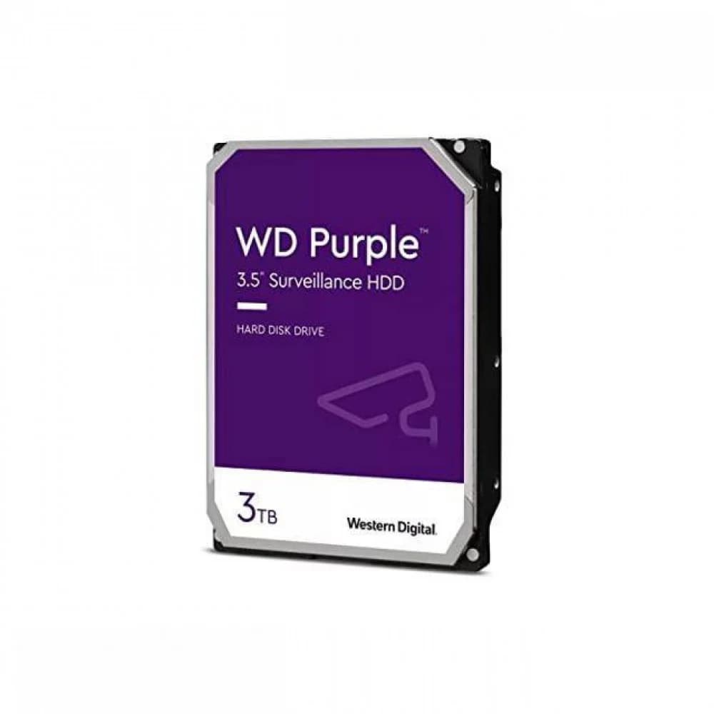 Жесткий диск WD SATA-III 3TB WD33PURZ Surveillance Purple (5400rpm) 64Mb 3.5"