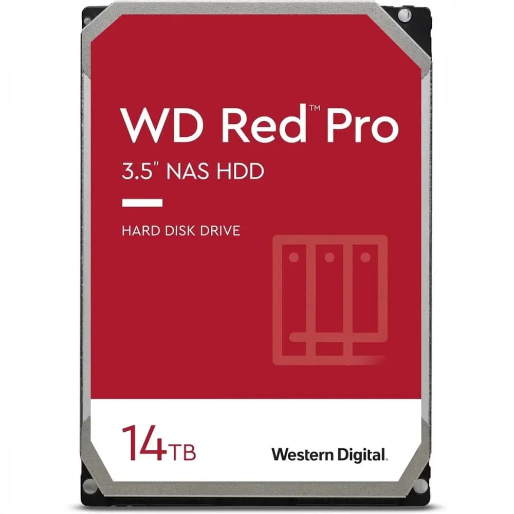 Жесткий диск WD SATA-III 14TB WD142KFGX NAS Red Pro (7200rpm) 512Mb 3.5"