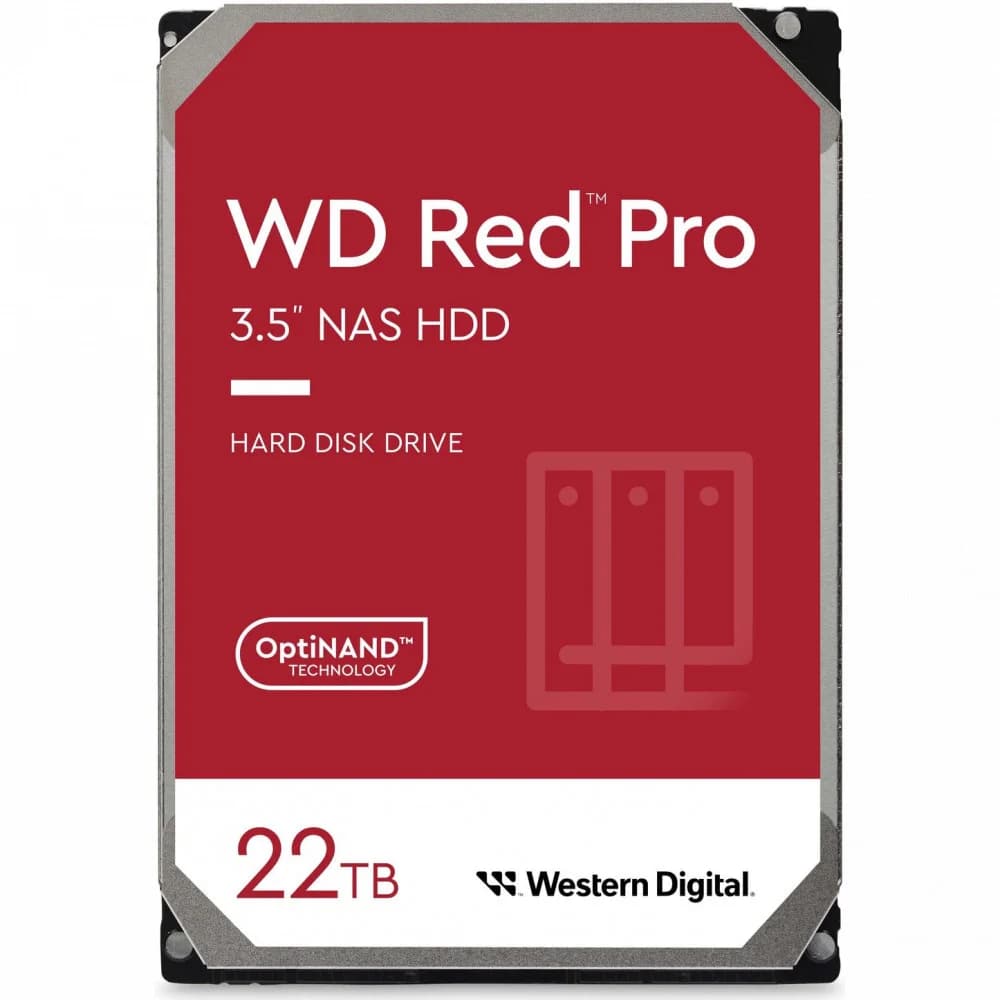 22TB 7200 RPM, SATA 6 Gb/s, CMR, 512 MB Cache, 3.5"